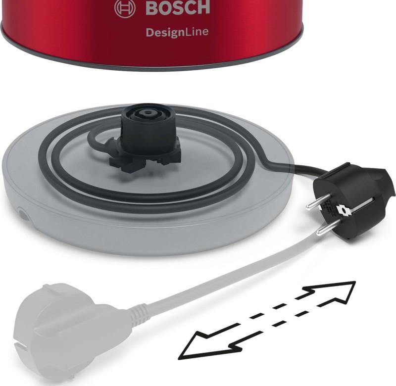 ABB Stotz S&J Bosch SDA Wasserkocher TWK4P434 deep red/gr  