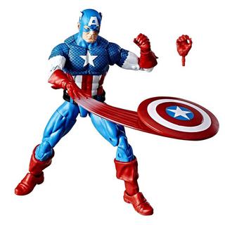 Hasbro  Marvel Legends Retro Series 1 Captain America Action Figure 