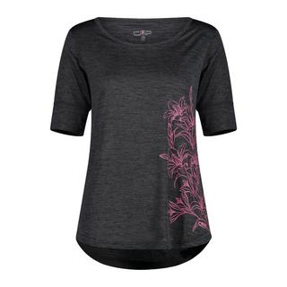 CMP Damen T-Shirt mit Blumenmuster  