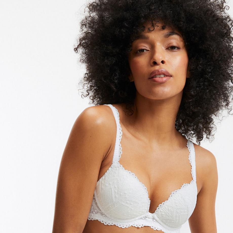 La Redoute Collections Lison Push-up-BH aus Spitze  