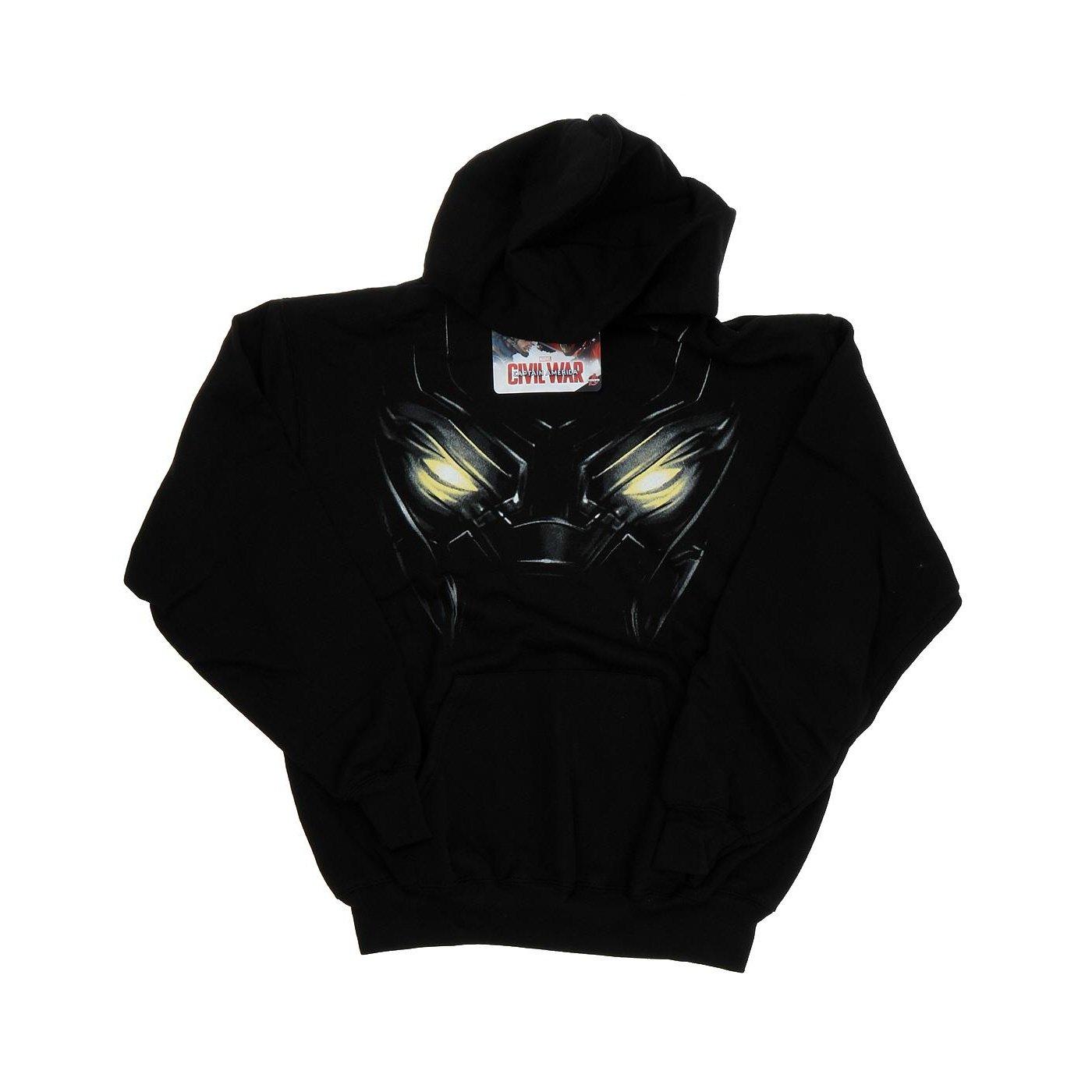 Image of Black Panther Eyes Kapuzenpullover Damen Schwarz L