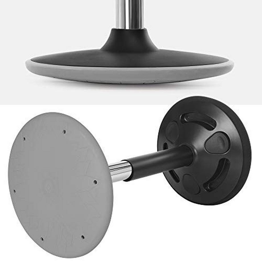 Pricenet  Chaise active pivotante à 360° avec hauteur réglable 