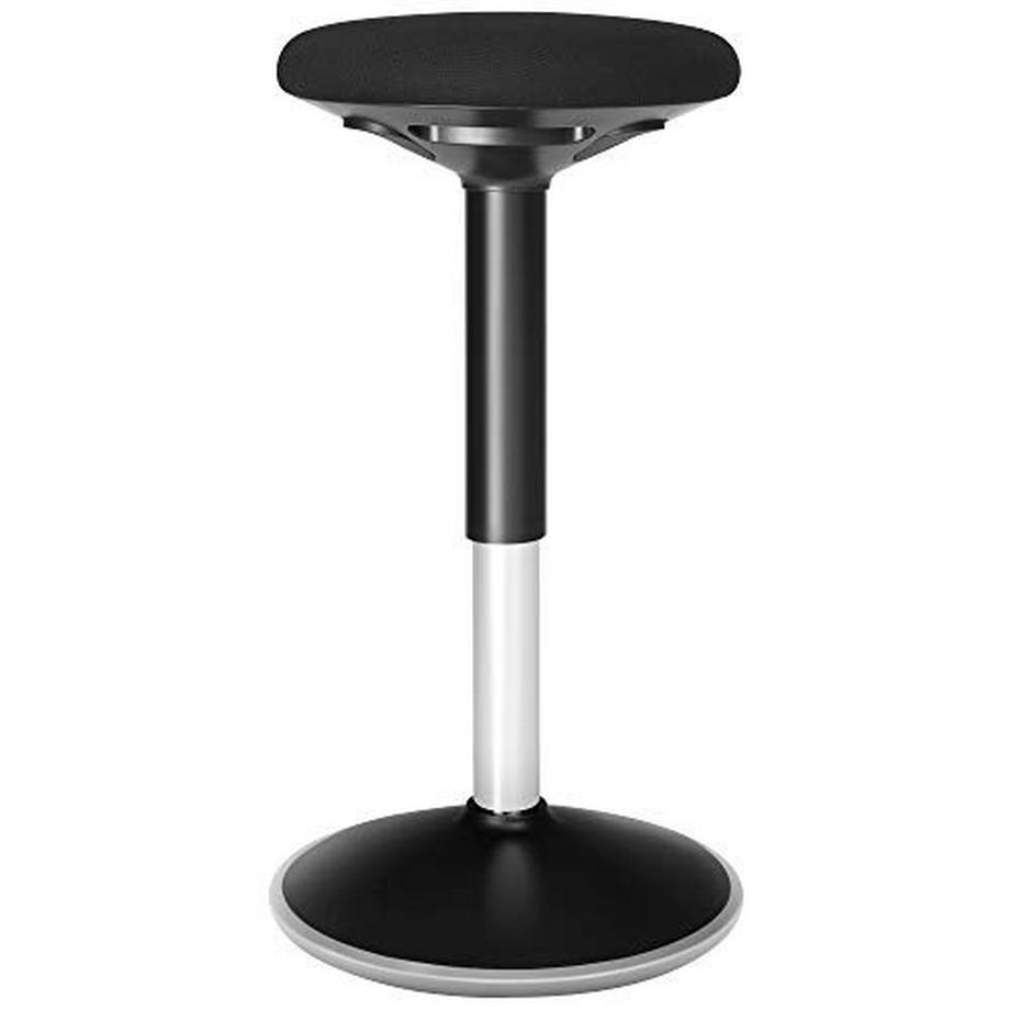 Pricenet  Chaise active pivotante à 360° avec hauteur réglable 