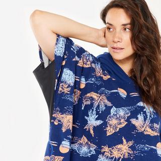 DECATHLON 500 BORA Poncho Fleuri  