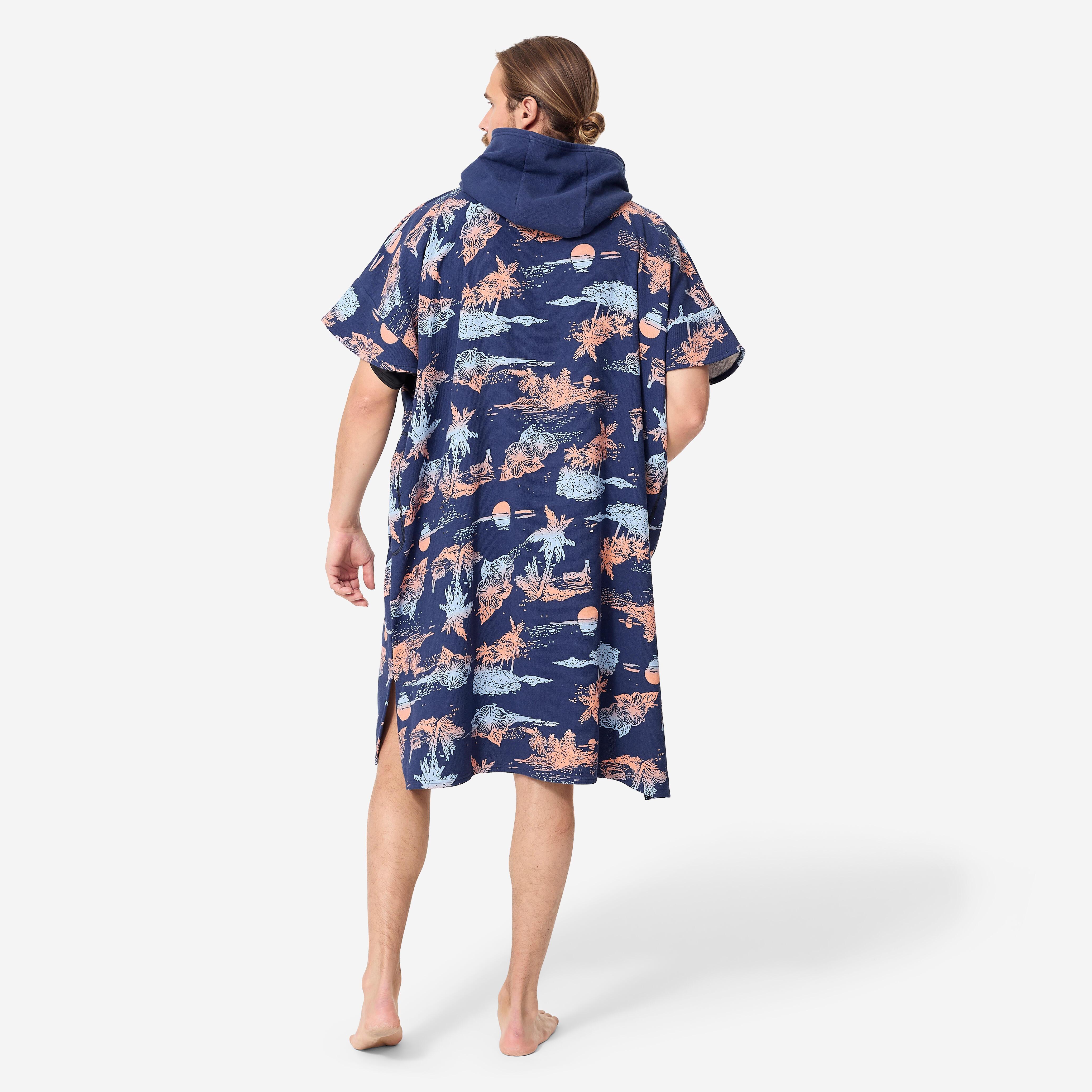 DECATHLON 500 BORA Poncho Fleuri  