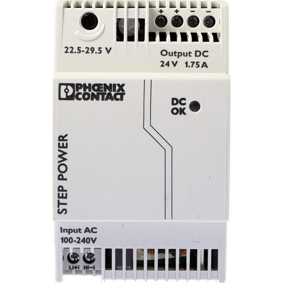 Phoenix Contact  STEP-PS/ 1AC/24DC/1.75 alimentatore per computer Grigio 