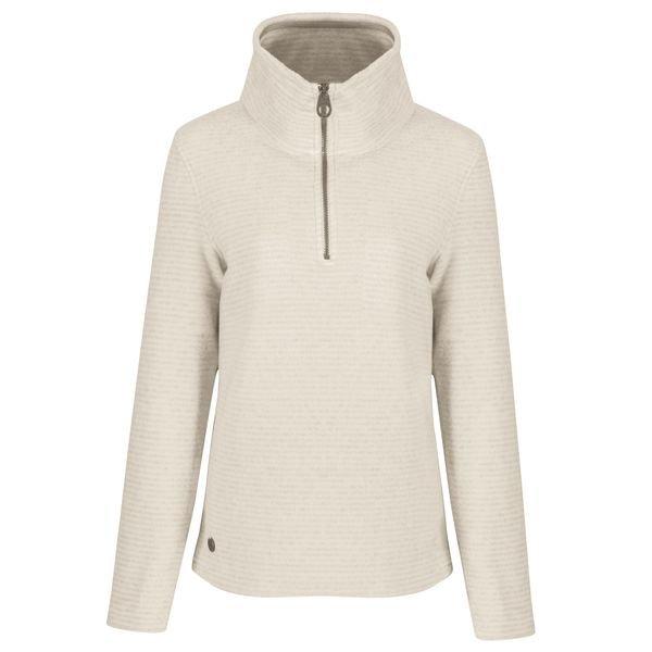 Image of Fleecepullover Solenne Damen Vanilla 48