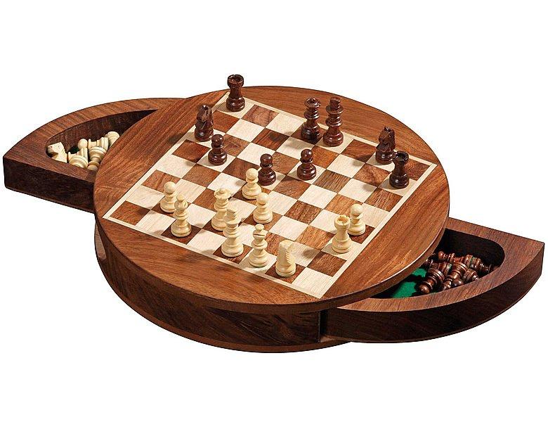 Image of Spiele Schachkassette rund, magnetisch (19mm)