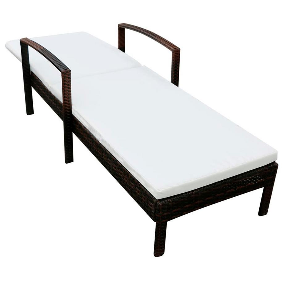 VidaXL Sonnenliege poly-rattan  