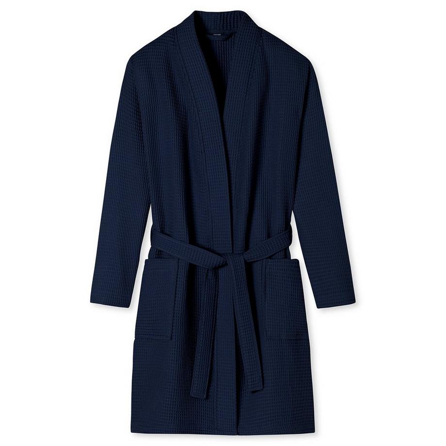 Schiesser Peignoir Waffel Piqué Coton Biologique  