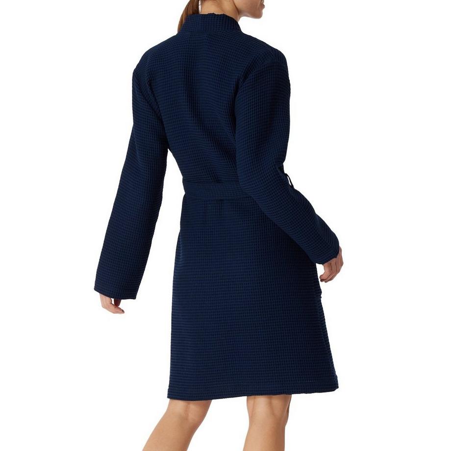 Schiesser Peignoir Waffel Piqué Coton Biologique  