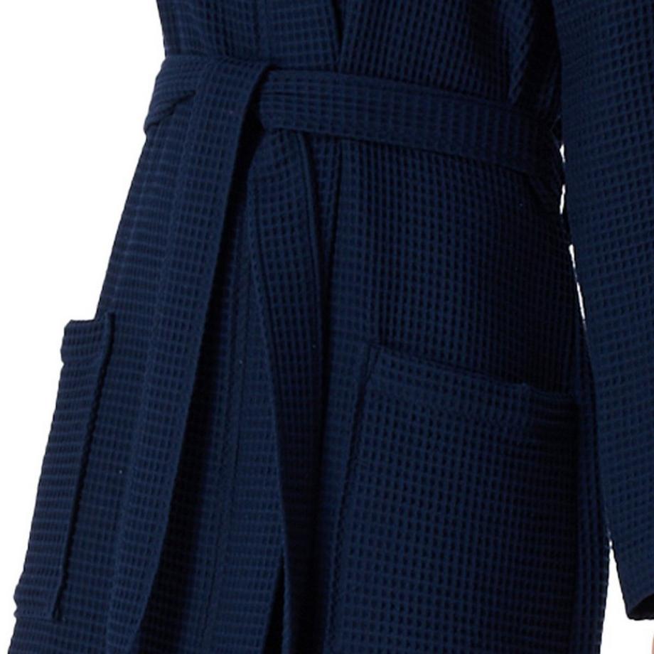 Schiesser Peignoir Waffel Piqué Coton Biologique  