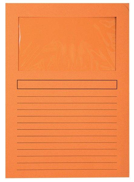 Image of BIELLA Fenstermappe Evergreen A4 05010435BIE orange 10 Stück BIELLA Fenstermappe Evergreen A4 05010435BIE orange 10 Stück