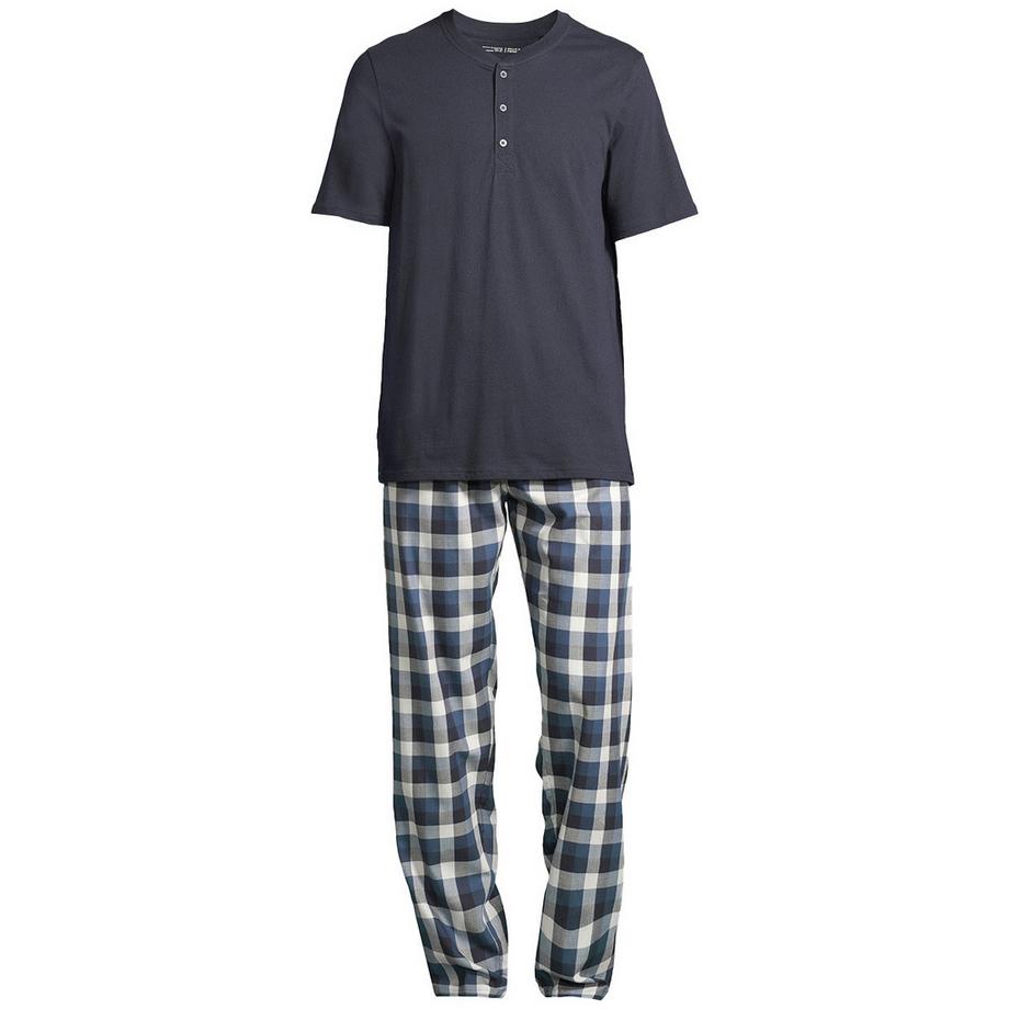 Schiesser Night & Home Pigiama Scollo Henley  