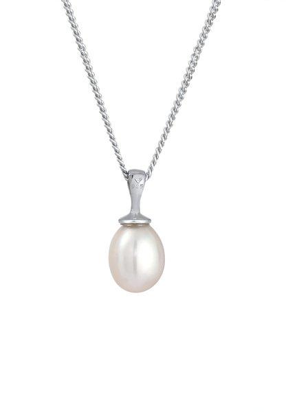 Elli  Halskette Süßwasserzuchtperle Anhänger 