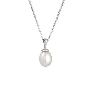 Elli  Halskette Süßwasserzuchtperle Anhänger 