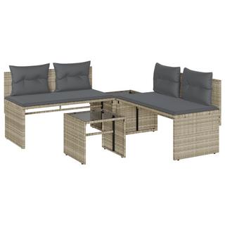 VidaXL Garten sofagarnitur poly-rattan  