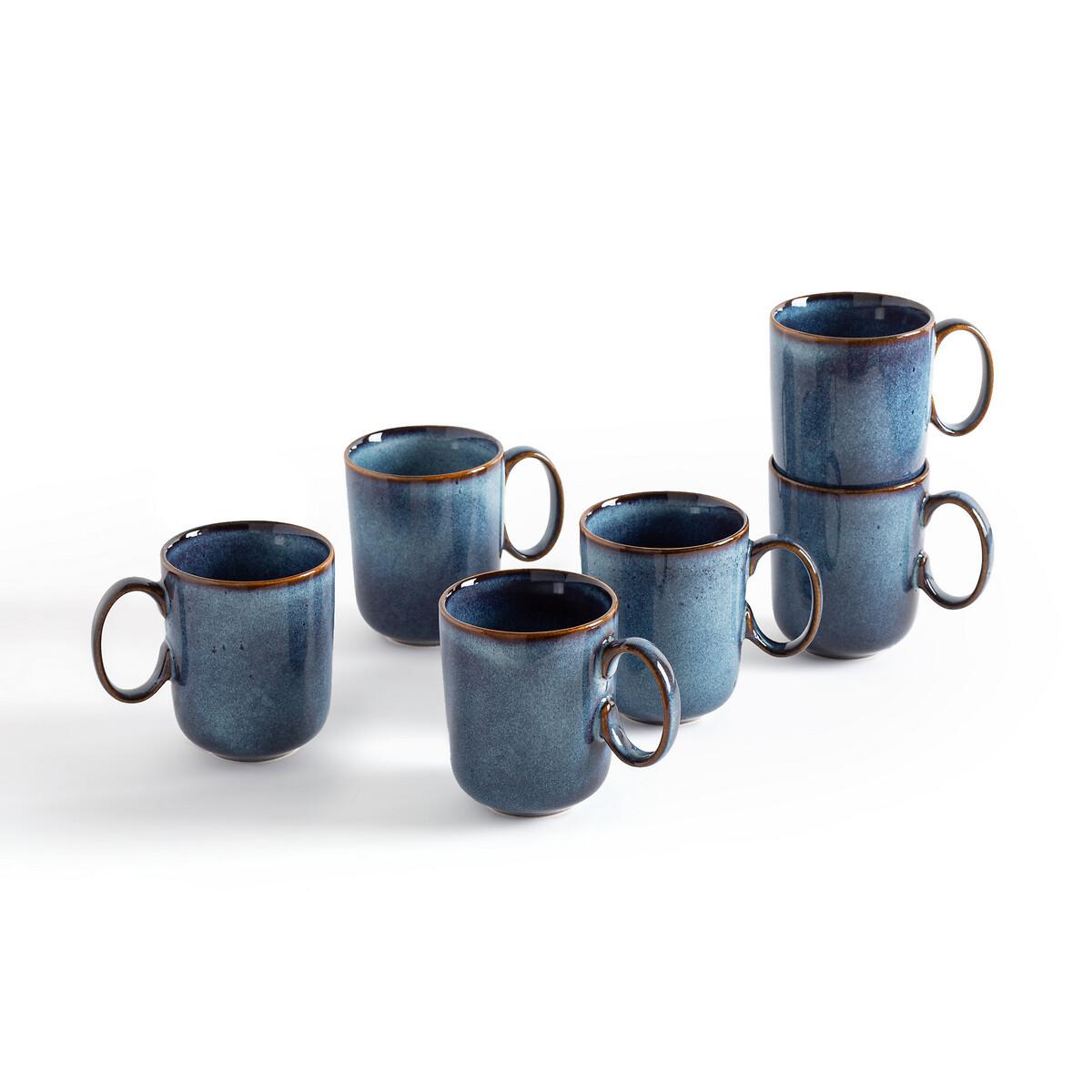 La Redoute Intérieurs Lot de 6 mugs en grès  