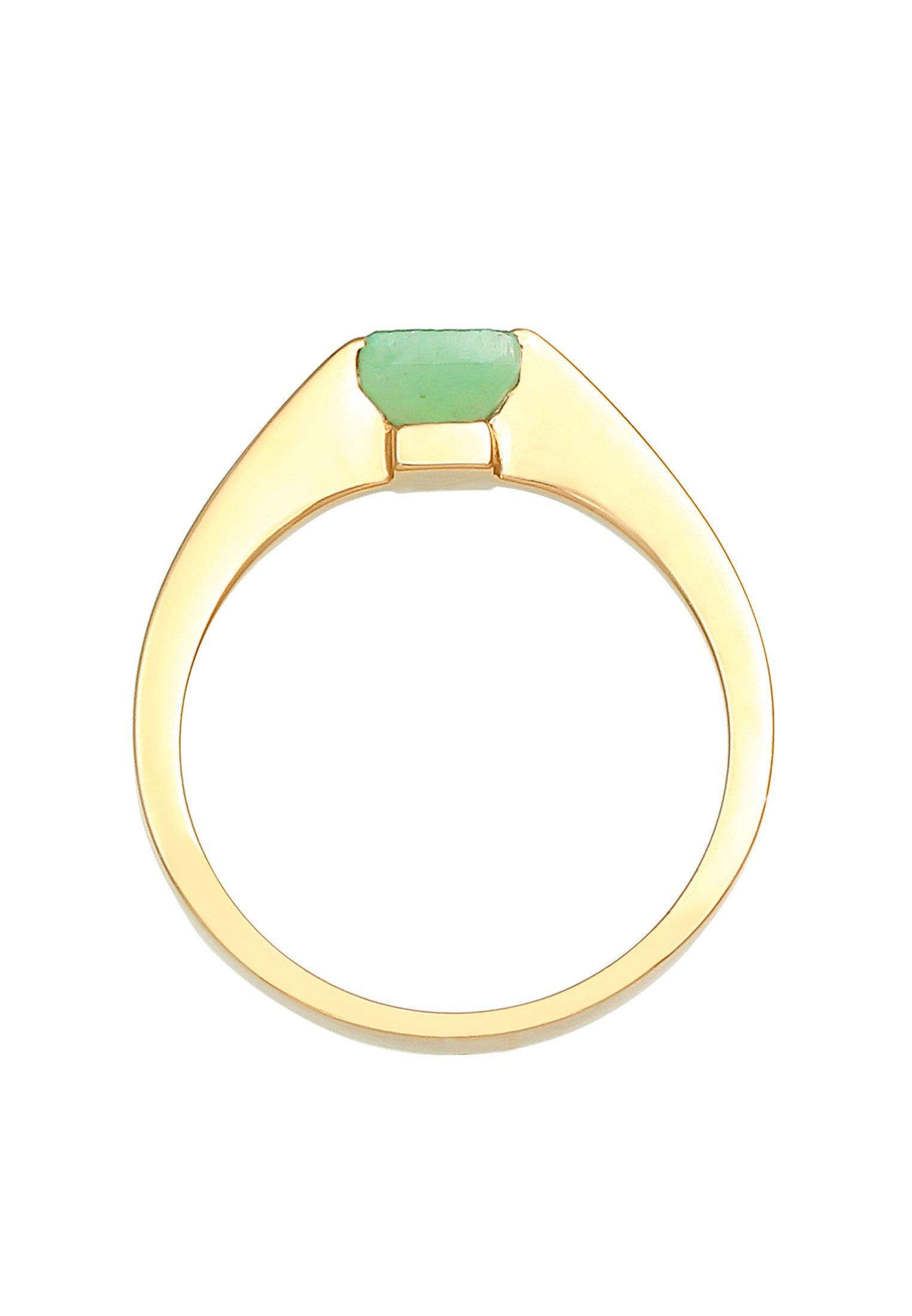 Elli  Bague Carré De Jade 