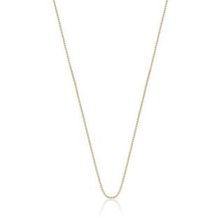 MUAU Schmuck  Collier Venezianer Gelbgold 750, 0.8mm, 50cm 