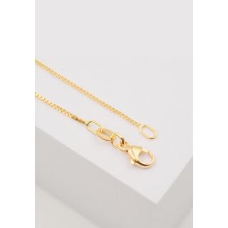 MUAU Schmuck  Collier Venezianer Gelbgold 750, 0.8mm, 50cm 