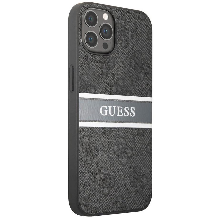 GUESS  Hülle Apple iPhone 13 Pro PU 4G Stripe 