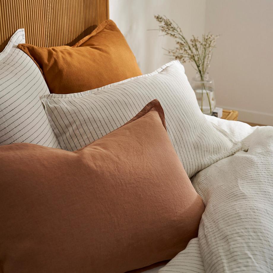 La Redoute Intérieurs Fodera per cuscino Linot Rayé a righe  