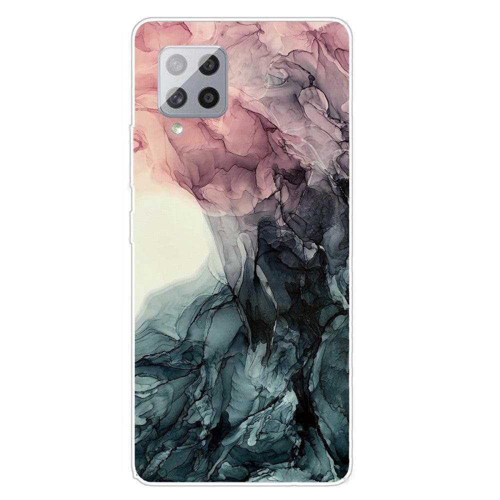 Cover-Discount  Galaxy A42 - Custodia siliconica Marble 