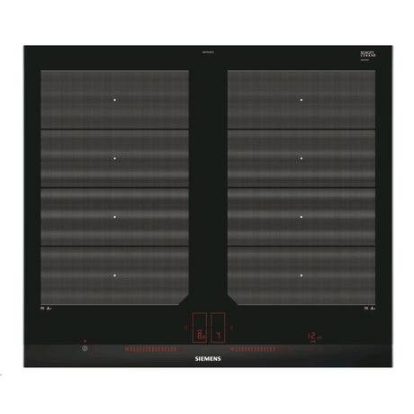Siemens EX675LXC1E - iQ700 Induktionskochfeld 60 cm Schwarz, Mit Rahmen aufliegend  
