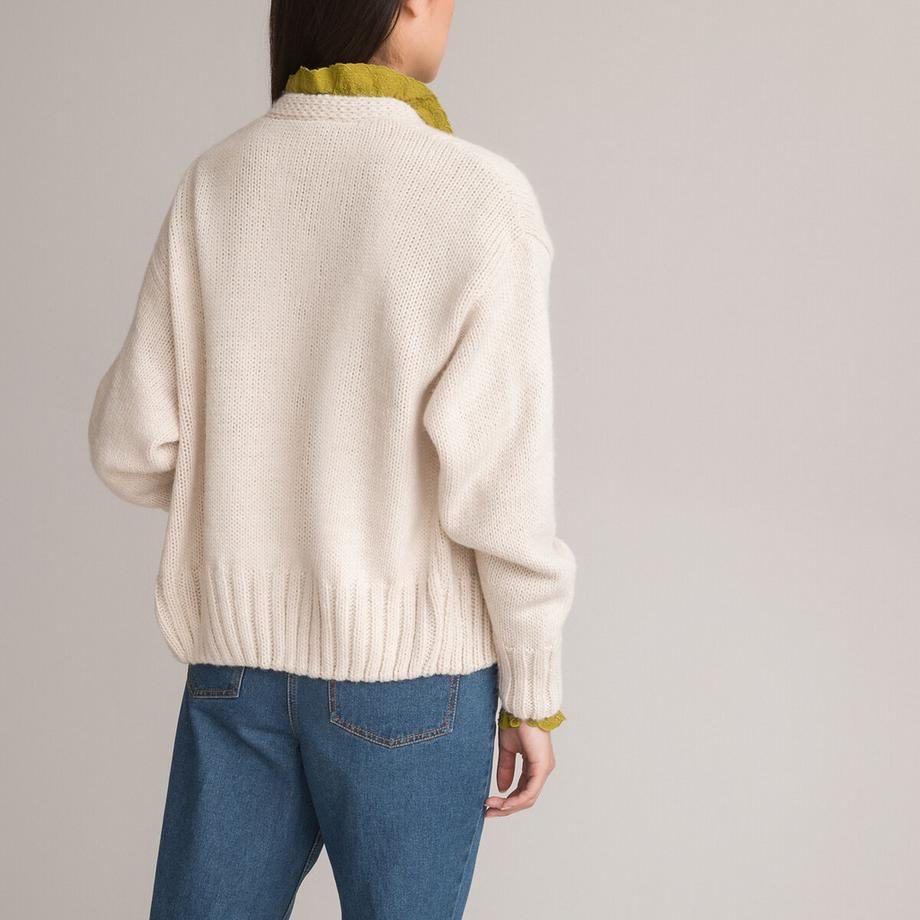 La Redoute Collections Cardigan en grosse maille  