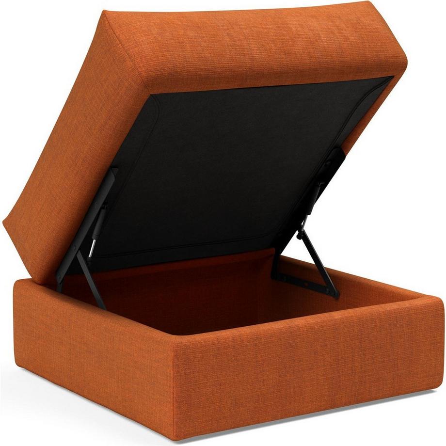 Innovation Living Ottoman Cornila - Esina Rust Orange  