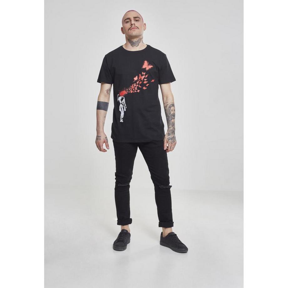 URBAN CLASSICS T-Shirt Stampa Farfalla  