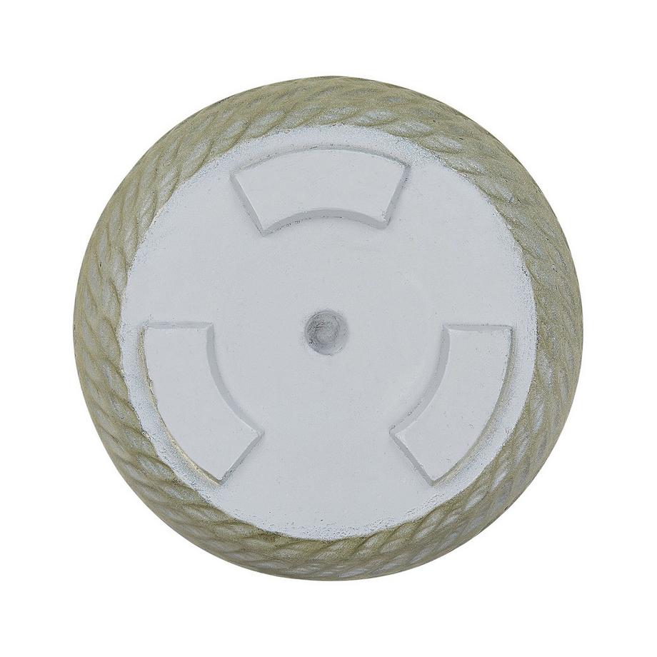 Beliani Blumenkübel aus Lehm-Faser-Mischung Boho LIVADIA  