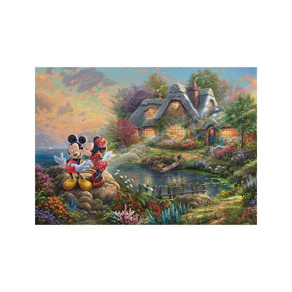 Schmidt Spiele  Puzzle Schmidt Spiele 59639 Thomas Kinkade Disney Sweethearts Mickey & Minnie 1000 Teile 