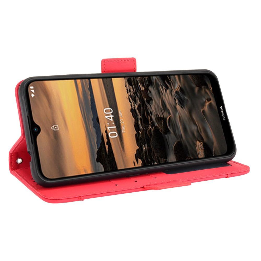 Cover-Discount  Nokia 1.4 - Etui avec de nombreux rangements pour cartes noir 