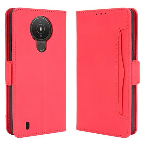 Cover-Discount  Nokia 1.4 - Etui avec de nombreux rangements pour cartes noir 