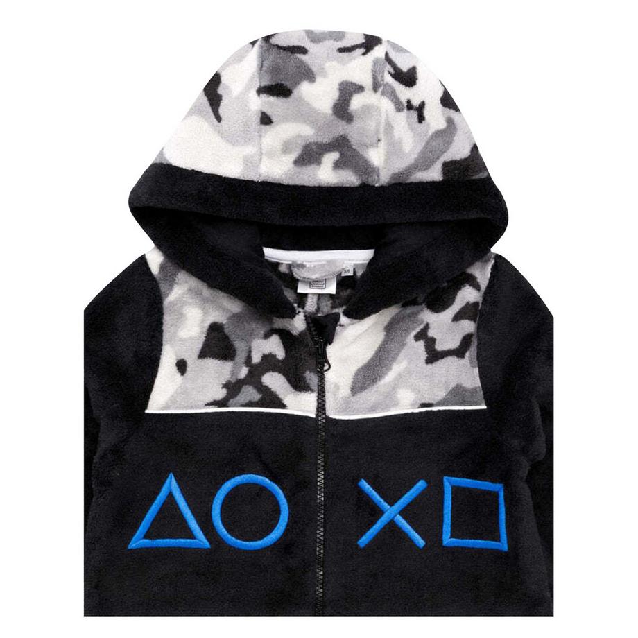 Playstation Tuta Intera con Cappuccio Camouflage  