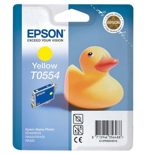 Image of EPSON Duck Singlepack Yellow T0554 - ONE SIZE