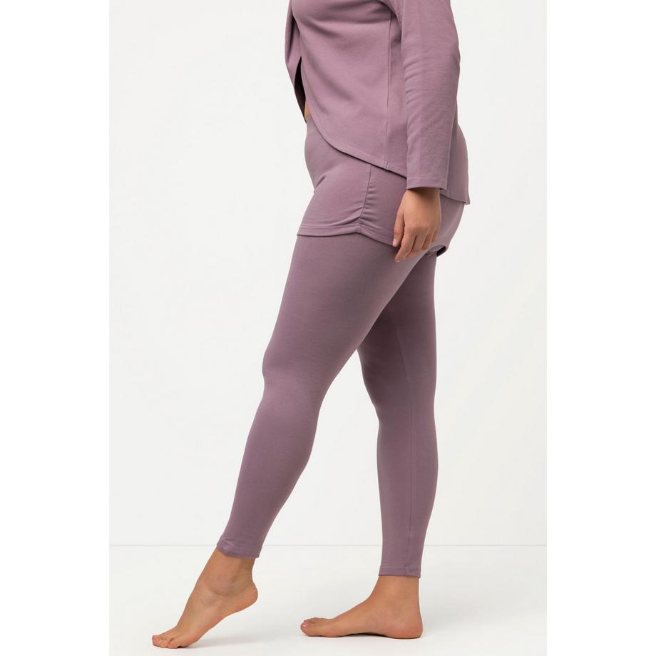 Ulla Popken Legging de Yoga avec Jupe Slim Coton Bio  