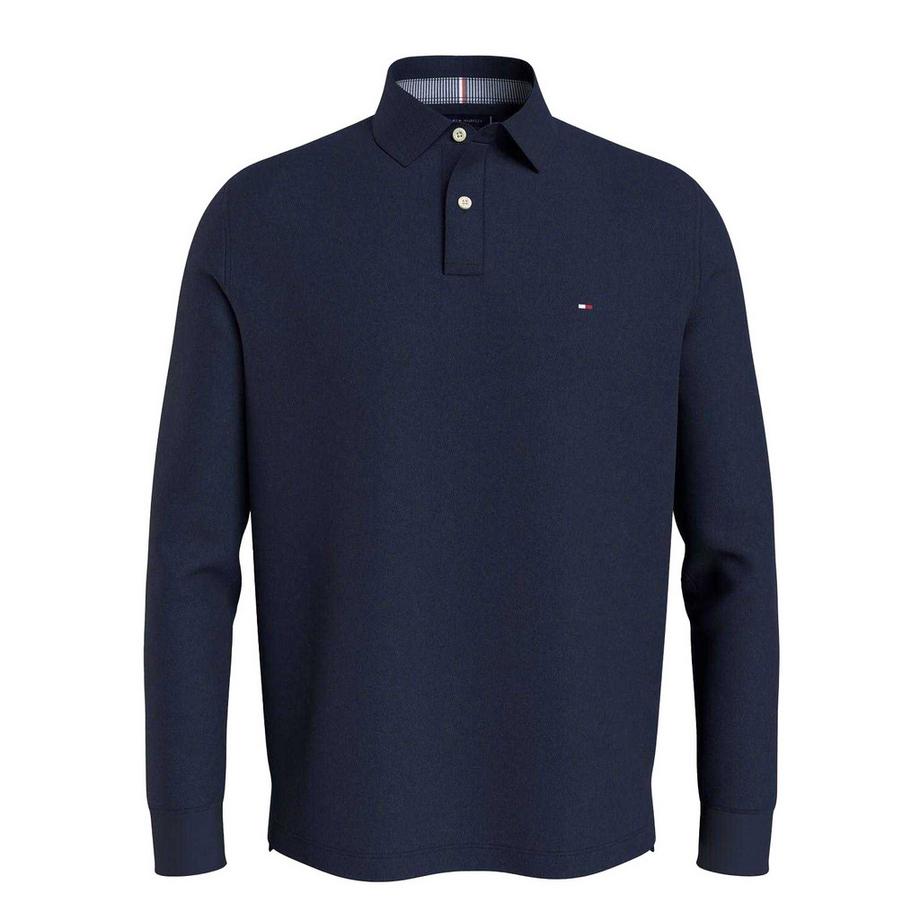 Maglietta Polo Logo Manica Lunga