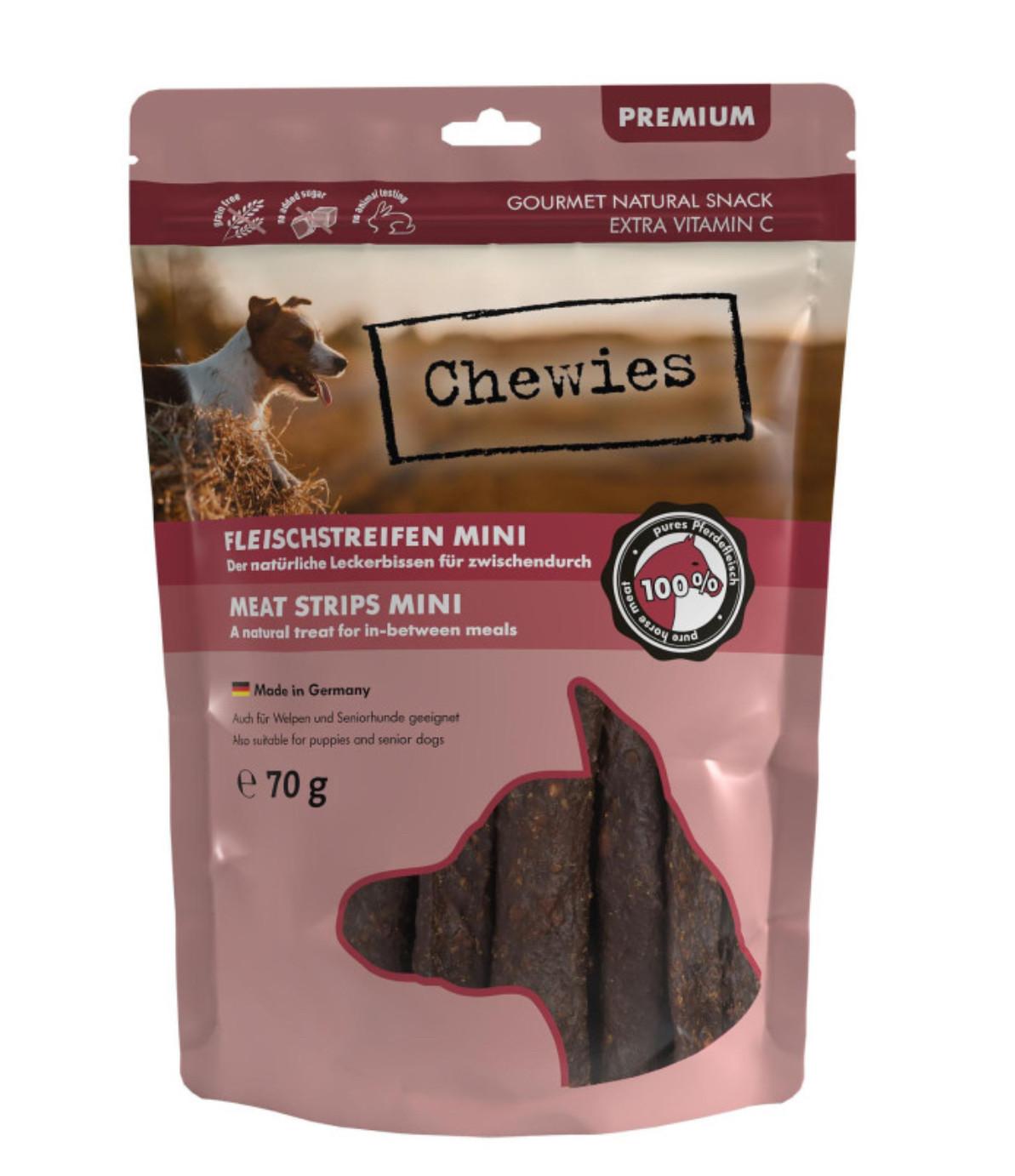 Chewies  Fleischs Mini Pferd - Multipack 