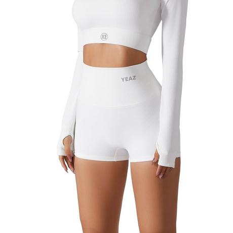 YEAZ  CLUB LEVEL Pantaloncini Shape - white focus 