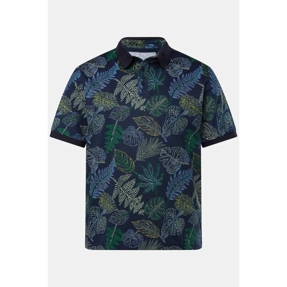 JP1880 Kurzarm Allover Print Poloshirt  