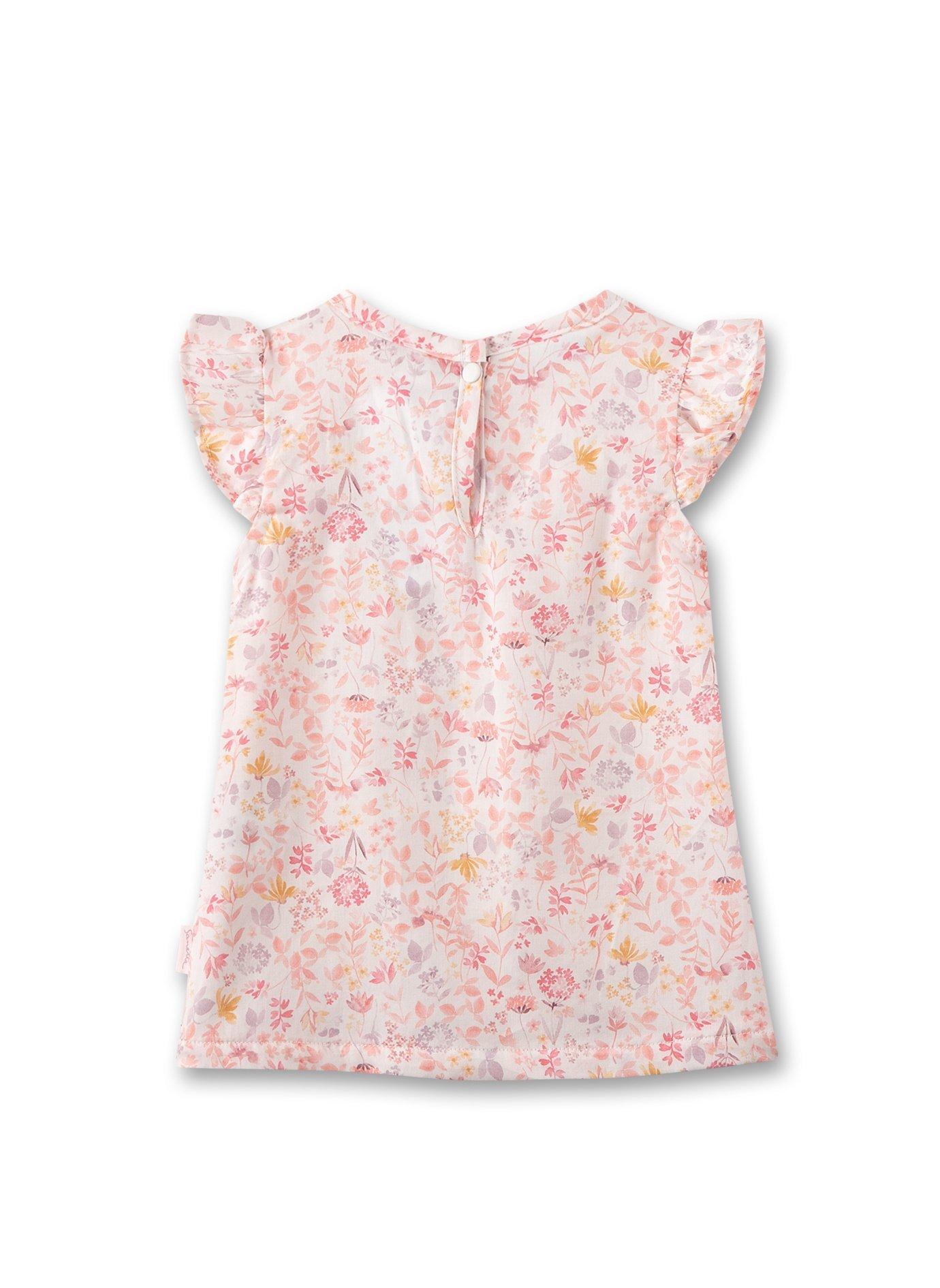 Sanetta Fiftyseven  Baby Mädchen Kleid Blumen Off-White 