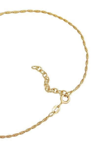 Elli  Fußschmuck Kordelkette Gedreht Basic Zeitlos 