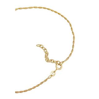 Elli  Fußschmuck Kordelkette Gedreht Basic Zeitlos 