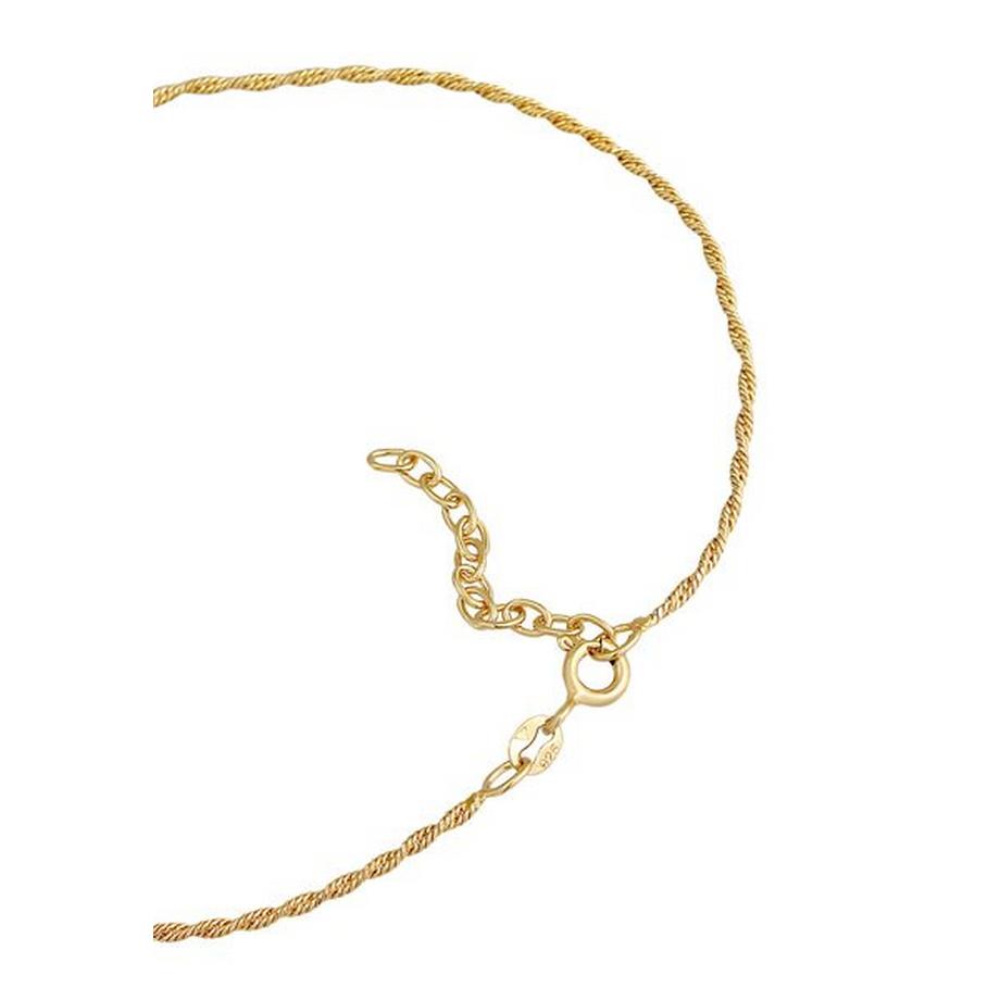 Elli  Fußschmuck Kordelkette Gedreht Basic Zeitlos 