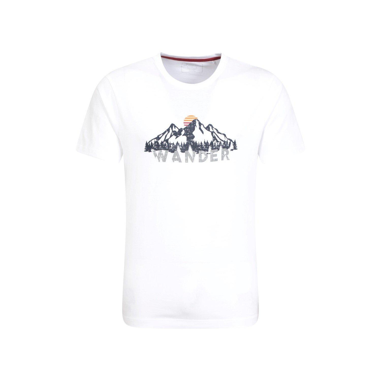 Image of Wander Tshirt Herren Weiss XXS