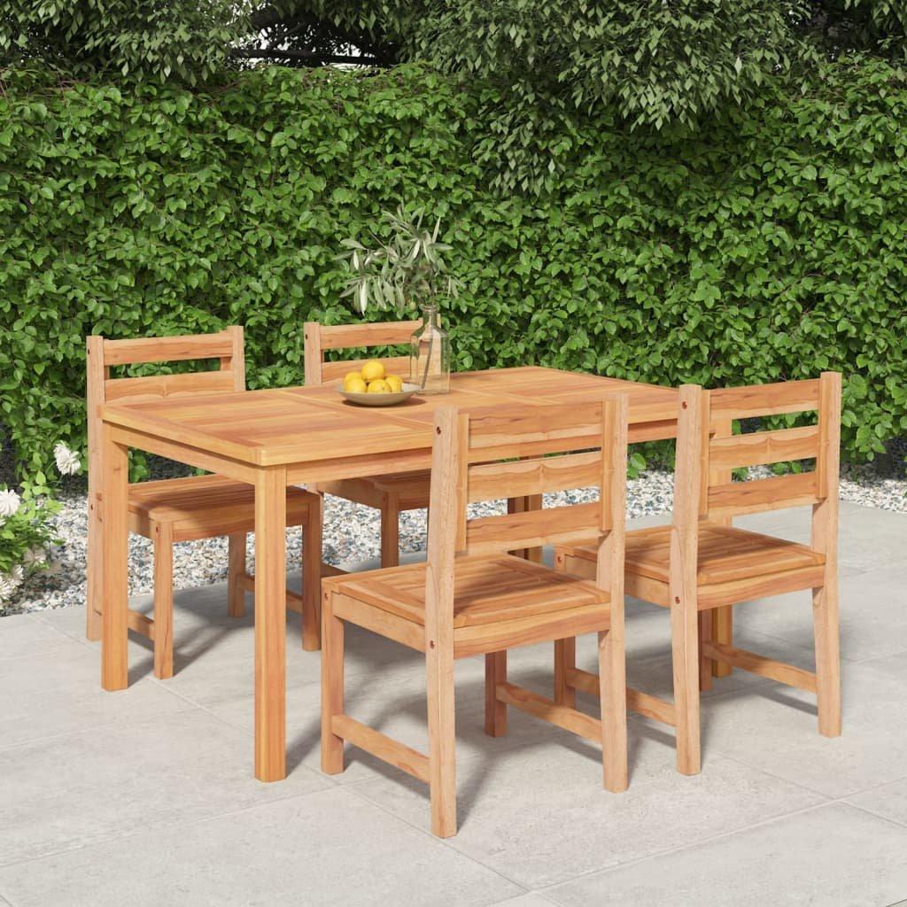 VidaXL Garten-essgruppe teak  