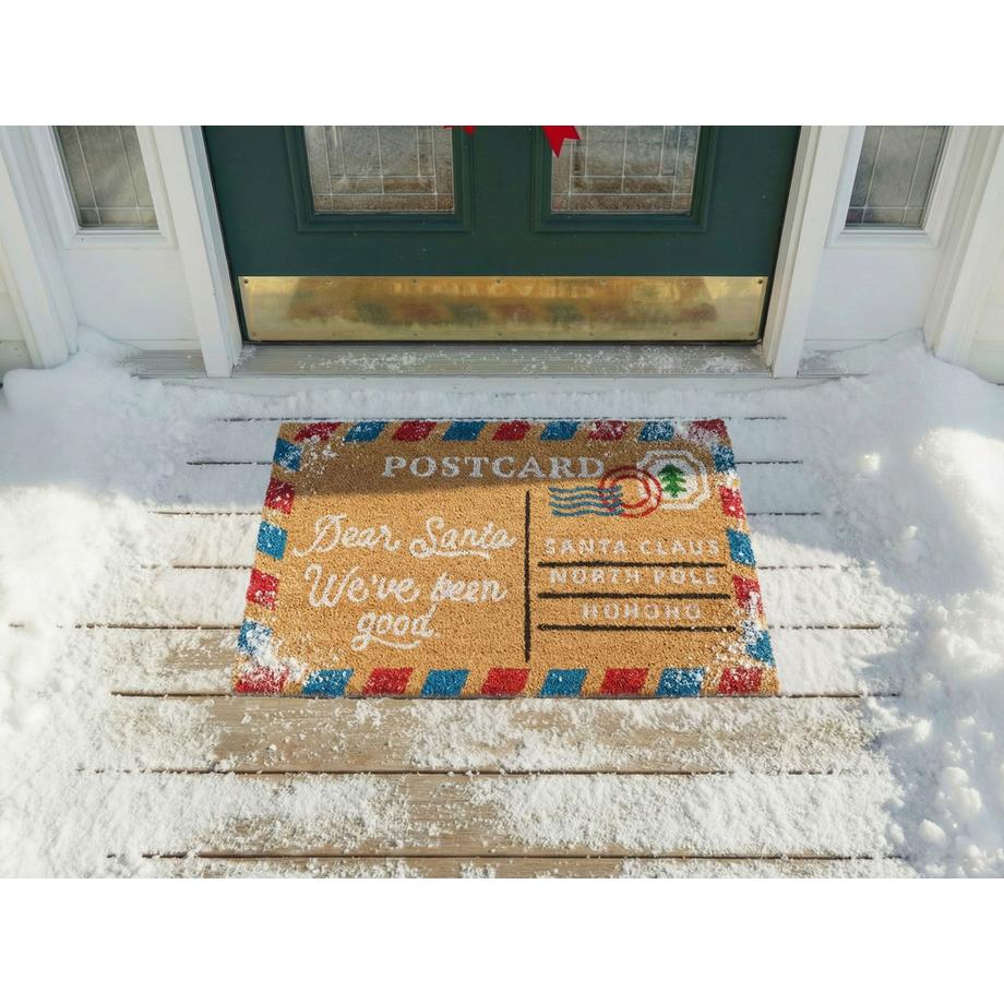 Beliani Tappetino da Ingresso en Fibra di Cocco Moderno KATALLA  